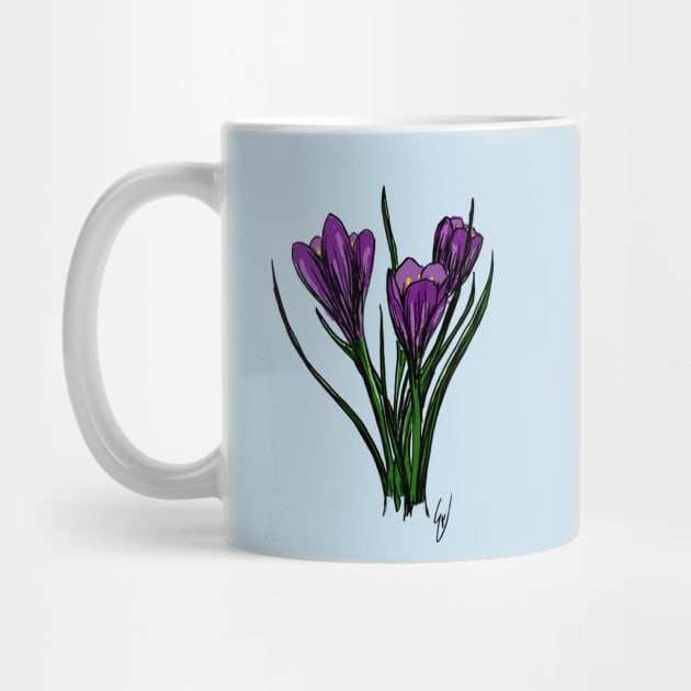 Spring Crocus by themanyartsofknight